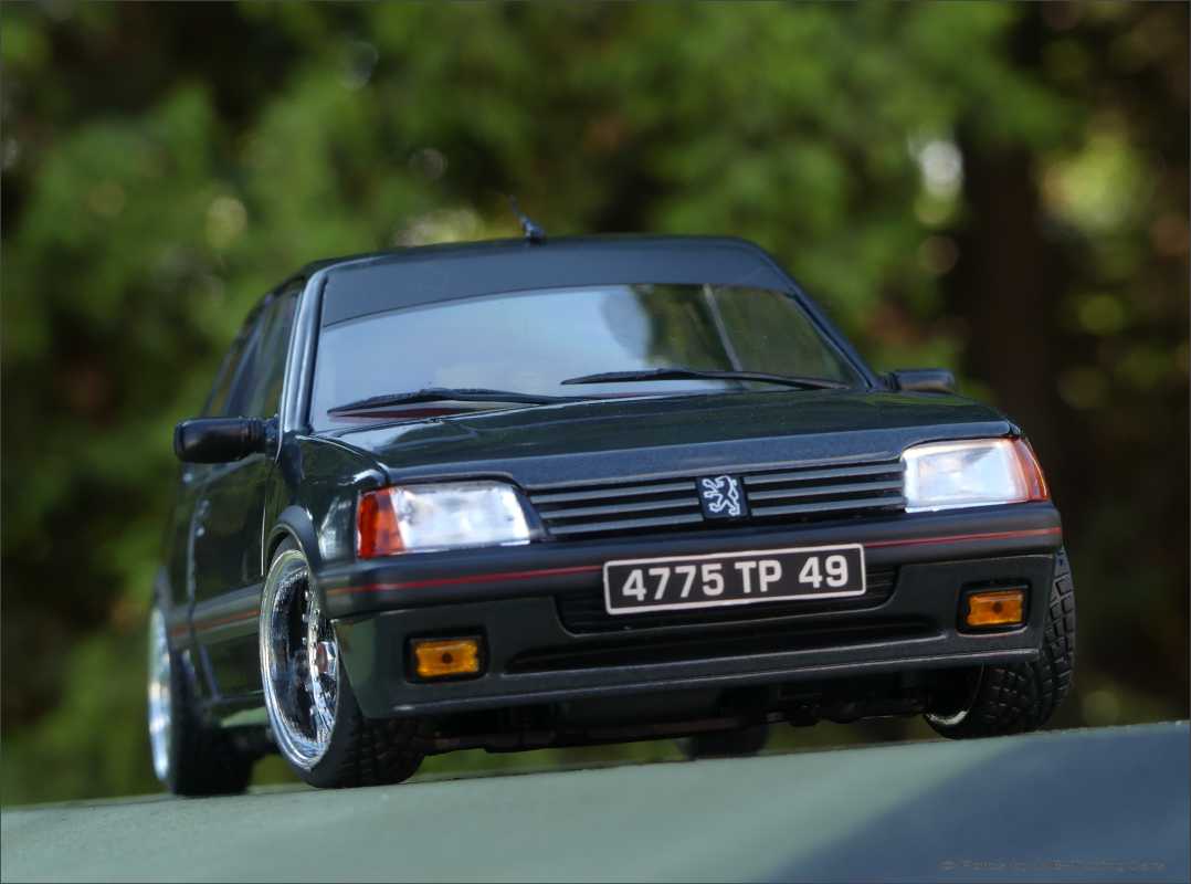 1:18 Peugeot 205 GTI - BBS RS Alufelgen - inkl.OVP
